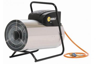 SOVELOR  -chauffage air puls&eacute; mobile inox au gaz (44,3 kw) - gp55mi 