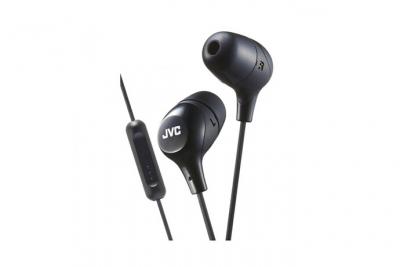 JVC //eol// ecouteurs intra-auriculaires tcde/micro marshmallow noirs
