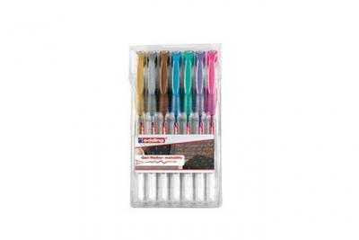  Edding Crystaljelly / 2185 Stylo Roller Gel Couleurs Standards Lot De 7 (Import Allemagne)