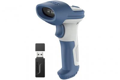 INATECK  2D Scanner de Code-Barres sans Fil, Bluetooth 5,0 et 2,4Ghz
