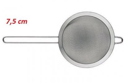 BRABANTIA  166969 Passoire &agrave; Th&eacute; Inox Brillante Diam&egrave;tre: 75 mm, Argent