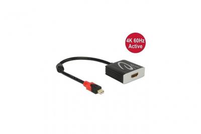 DELOCK Adaptateur Mini DisplayPort vers HDMI  62735 20 cm Noir