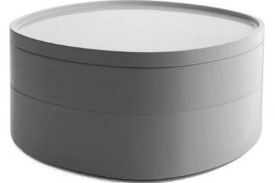 ALESSI  - R&eacute;cipient pour salle de bain Birillo PL17W, blanc