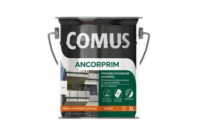 COMUS Ancorprim Rouge Basque 3l - Primaire D'accrochage Multisupports Universel -