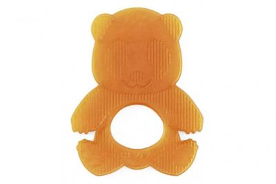 HEVEA Anneau de dentition panda en caoutchouc naturel b&eacute;b&eacute; - TU