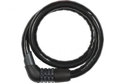 ABUS  Tresor 1360 C&acirc;ble antivol &agrave; combinaison Noir 110 cm
