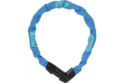 ABUS  Tresor 1385/75 BU (6mm) Unisex, Bleu (Neon Blue), 75 cm