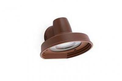 FARO BARCELONA Faro Bronx - Applique Murale Ext&eacute;rieure &Agrave; 1 Ampoule Marron Ip44, Gu10