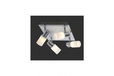 TRIO Applique clapton chrom&eacute; 4x5w smd led l31