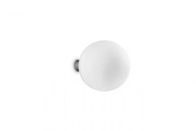 IDEAL LUX Applique murale Blanche MAPA BIANCO 1 ampoule Largeur 30 Cm