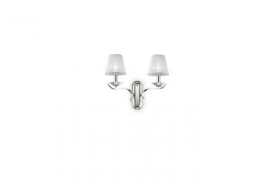 IDEAL LUX Applique murale Blanche PEGASO 2 ampoules