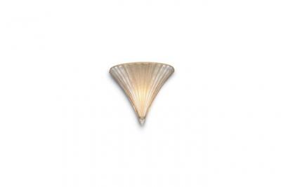 IDEAL LUX  - Applique murale Dor&eacute;e santa 1 ampoule Largeur 25 Cm - Dor&eacute;