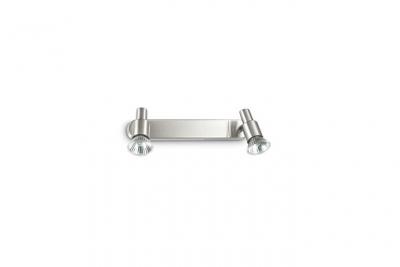 IDEAL LUX Applique murale Nickel SLEM 2 ampoules