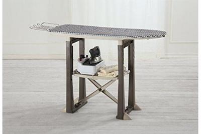 BAMA  trend table &agrave; repasser, plastique, taupe, 137x 40x 92cm