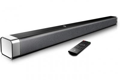 VENDOS85 Barre de Son Bluetooth 2.0 sans Fil 80W noir gris 