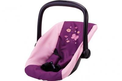 BAYER si&egrave;ge d'auto pour le rose papillon poup&eacute;es / violet 44 cm 