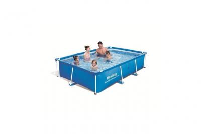 BESTWAY Piscine rectangulaire tubulaire L2.59 x l1.70 x H0.61m - 