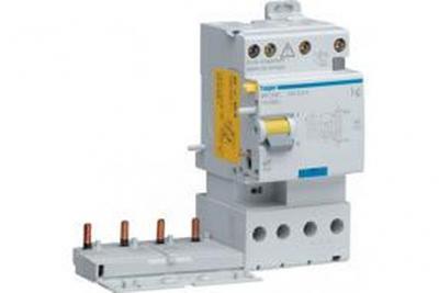 HAGER Bloc diff&eacute;rentiel double sortie 4P 25A 300mA type AC