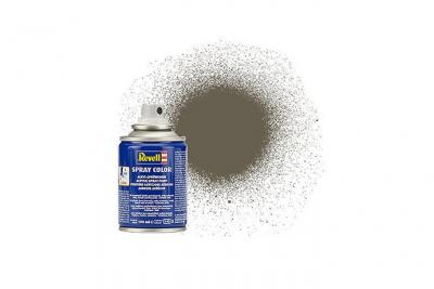 REVELL  Vert Olive Mat Bombe- - Bombe de peinture acrylique