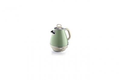 ARIETE  Bouilloire Electrique 1L sans fil 1630W vert Design Vintage R&eacute;tro