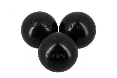 OBUT Boules de p&eacute;tanque -  - Ton.r tendre 71 mm - 680g - Acier au carbone - Finition noire satin&eacute;e 