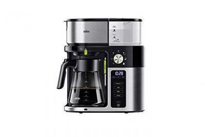 Braun MultiServe KF 9050 BK Cafeti&egrave;re &agrave; filtre avec verseuse en verre