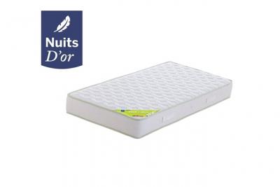  Calme Nuit Matelas 90x200 Densit&eacute; 35 Kg/m3 - Hauteur 21 Cm - Soutien Souple - Orthop&eacute;dique