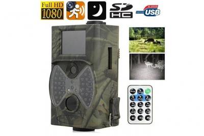 YONIS Cam&eacute;ra infrarouge full hd 1080p chasse d&eacute;tecteur mouvement gibier pile