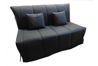 NAD Canap&eacute; BZ convertible FLO noir 160*200cm matelas confort BULTEX inclus