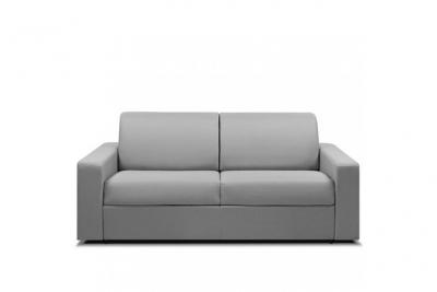 ITALIAN SPIRIT Canap&eacute; convertible MIDNIGHT EXPRESS 120cm matelas 16cm neo gris silver
