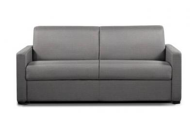 ITALIAN SPIRIT Canap&eacute; convertible MIDNIGHT EXPRESS 140cm matelas 16cm neo gris silver