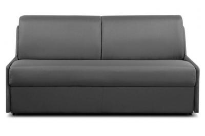ITALIAN SPIRIT Canap&eacute; convertible monaco matelas m&eacute;mory 20cm express lattes 140cm microfibre graphite