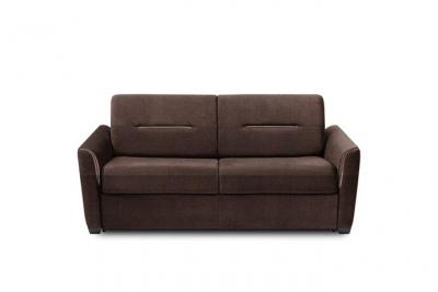 ITALIAN SPIRIT Canap&eacute; convertible EXPRESS AMAZONE 120cm matelas 16cm velours marron