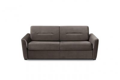 ITALIAN SPIRIT Canap&eacute; convertible EXPRESS AMAZONE 160cm matelas 16cm polyur&eacute;thane taupe