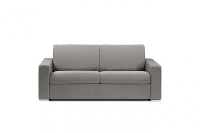 ITALIAN SPIRIT Canap&eacute; lit 2-3 places DREAMER convertible EXPRESS 120cm neo gris silver matelas 16 cm