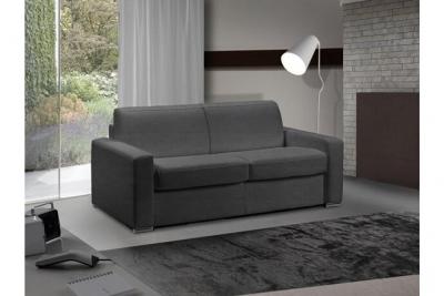 ITALIAN SPIRIT Inside 75 MASTER Canap&eacute; lit convertible - Microfibre Gris Graphite