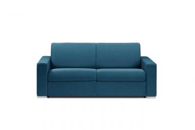 ITALIAN SPIRIT Canap&eacute; express dreamer convertible 140cm matelas 16cm neo bleu turquoise