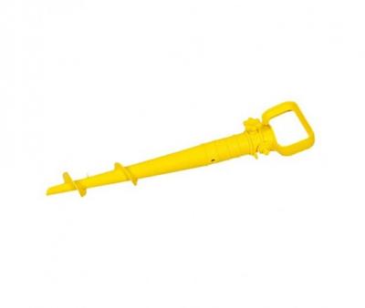  Cao Lot de 2 Pieds de Parasol Orange/Jaune 43 cm