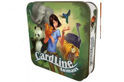 ASMODEE Jeu de strat&eacute;gie Asmod&eacute;e Cardline Animaux Nouvelle Version M&eacute;tal 