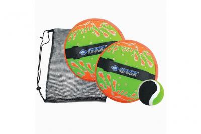 GENERIQUE Catchball set : disques en n&eacute;opr&egrave;ne jeux d'exterieur