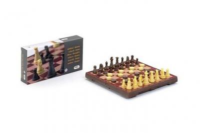 CAYRO Jeu de soci&eacute;t&eacute; pour toute la famille - &Eacute;checs-dames magn&eacute;tique