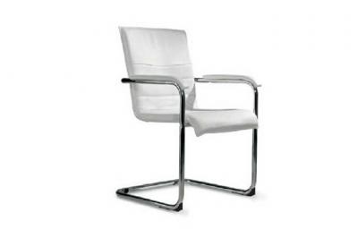 Chaise inside 75 interieur non pliable en acier H. 83 cm blanc