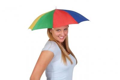 TOTALCADEAU Eurowebb Chapeau Parapluie de t&ecirc;te