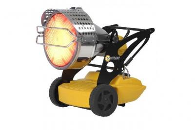 SOVELOR  - Chauffage radiant mobile Fioul 43kW (sans chemin&eacute;e)-Flash 1