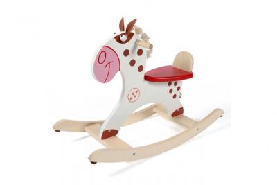 SANRIO Cheval &agrave; bascule en bois indien scratch europe