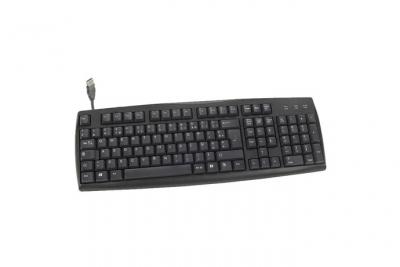 HEDEN Clavier USB standard AZERTY Fran&ccedil;ais avec pav&eacute; num&eacute;rique