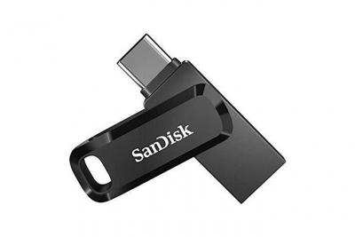 SANDISK Cl&eacute; USB -  - Ultra Go - 32 Go - USB Type-C et Type-A - Vitesse de lecture 150 Mo/s 