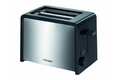 CLOER  3210 - Grille-pain -&eacute;lectrique - 2 tranche - noir/inox