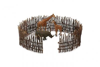 COLLECTA  wilde dieren: boma cl&ocirc;ture 110 cm marron fonc&eacute;