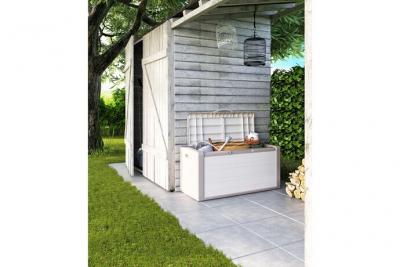 CONCEPT USINE Coffre de rangement Gulliver 300 litres Beige/Taupe